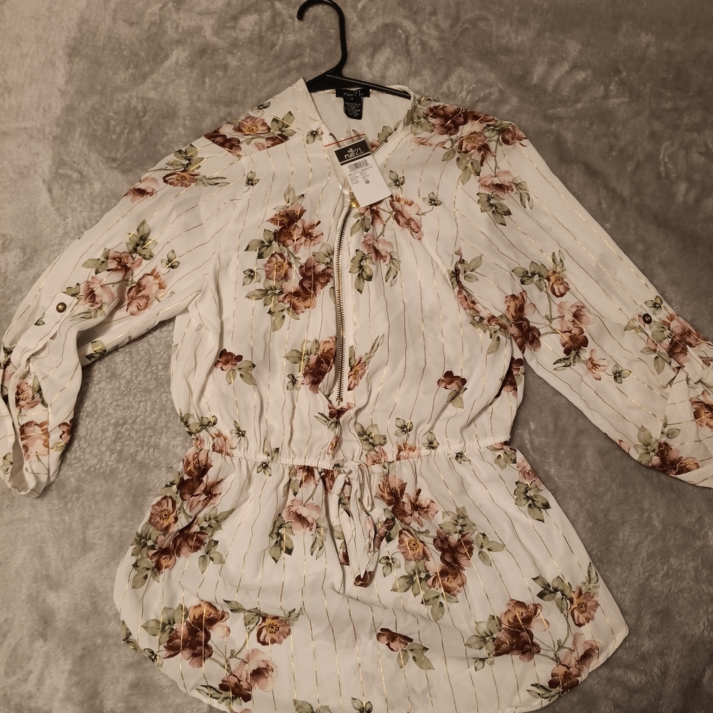 Floral Long Sleeve Blouse